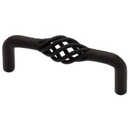 3.25-In. Black Bird Cage Wire Cabinet Pull