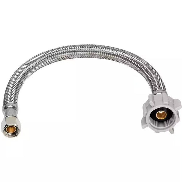 Homewerks Worldwide Universal Toil Connector Stainless Steel (1/2